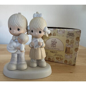 Precious Moments Enesco Rejoicing With You Holy Bible Figurine Jonathan David
